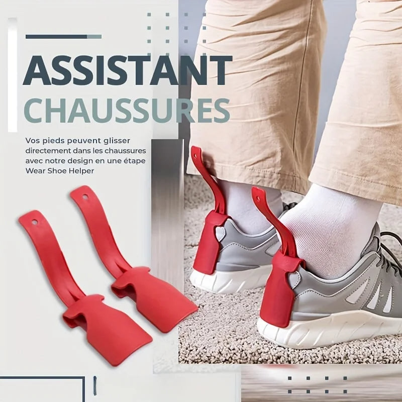 Marre de vous baisser pour mettre vos chaussures ? 👉 Enfilez-les en 2 secondes sans effort