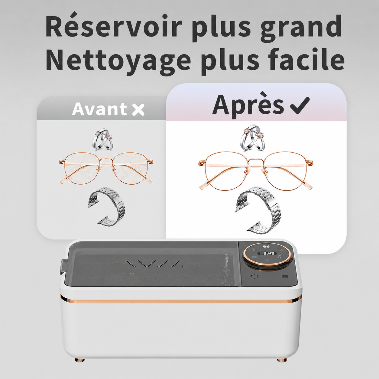 Vos Lunettes, Bijoux et Dentiers Étincelants en 3 Minutes — Sans Frotter